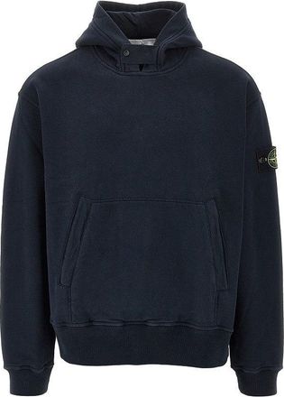 Stone Island Cotton french terry hoodie Man XL