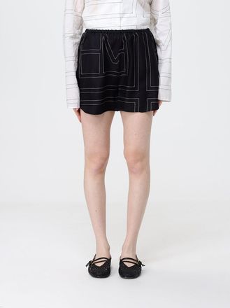 Toteme Pantaloncini Toteme in seta con stampa logo