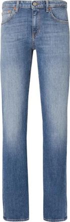 Dondup Italiaanse Skinny Jeans met Medium Wassing - Dames - Slim Fit Jeans - Blauw - W25 - Jeans
