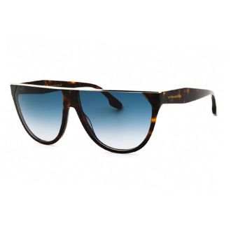 Victoria Beckham Sunglasses Rectangle Full Rim, Black Frame And Smoke Gradient Lens Vb682S001
