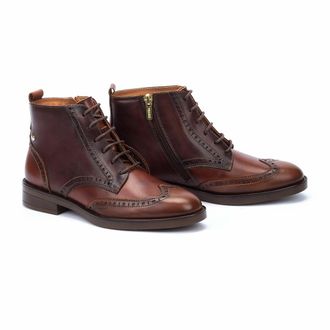 Pikolinos Leren bottines in leer Puertollano
