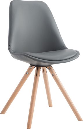 Clp Silla De Comedor Laval Rund Natural Gris