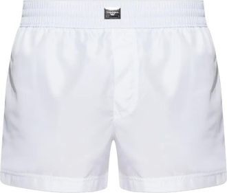 Dolce & Gabbana Shorts con logo - Bianco