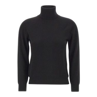 KANGRA Turtleneck Trui - Dames - Coltruien - Zwart - XS - Wol - Truien & Vesten