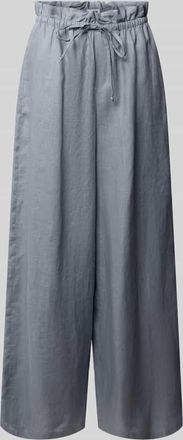 Drykorn Drykorn Wide Leg Leinenhose Modell DWINDLE in Bleu, Gr&ouml;&szlig;e 25/32