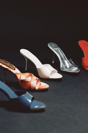 Jeffrey Campbell Agent Suede Mule Heels