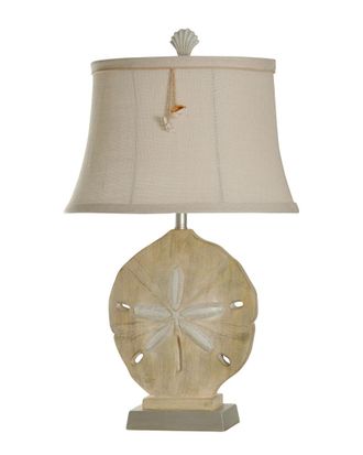 StyleCraft 31in Large Sand Dollar Lamp
