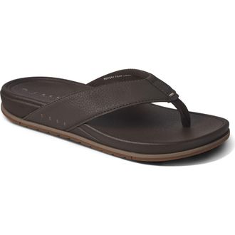Reef Cushion Bonzer Flip Flop in Brown at Nordstrom Rack, Size 10