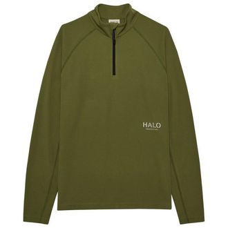 Halo Halo Sorona Half Zip Longsleeve - Unisex | oliv