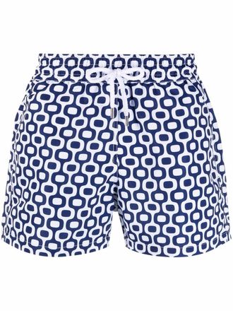 Frescobol Carioca Costume da bagno con stampa - Blu
