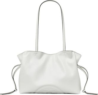 Tory Burch Small Ella Natuura Drawstring Tote in Bianco at Nordstrom