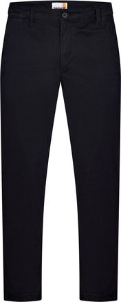 Timberland Mens Twill Solid Patterned Straight Chinos in Black - Size 40 (Waist)