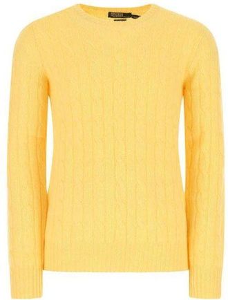 Ralph Lauren Iconic Cable Knit Cashmere Sweater