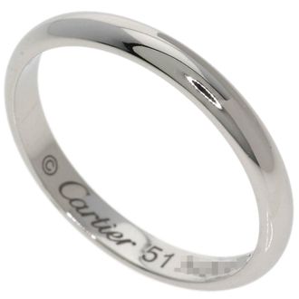 Cartier Platinum 950 Band Ring (Pre-Owned)