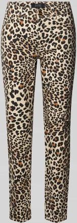 Marc Cain Jeans mit 5-Pocket-Design in Camel, Größe 36