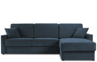 BLOOMINGLOFT 4-Sitzer Ecksofa Portia mit Bettfunktion (140 x 195 cm) Eckteil rechts
