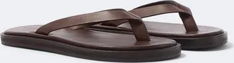 STUDIO NICHOLSON Leather thong sandals
