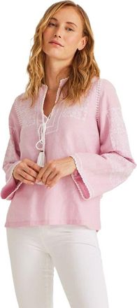 Calypso St. Barth Cassandra Top in Pink at Nordstrom, Size X-Large
