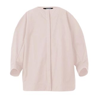 Jacquemus Blouses, female, Pink, Size: 2XS Pittore Shirt