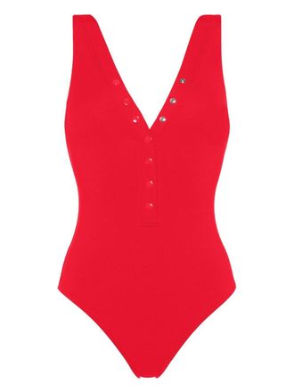 Eres Icône one-piece swimsuit - Red