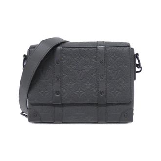 Louis Vuitton Black Leather Shoulder Bag (Pre-Owned)