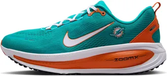 Nike Mens Vomero 18 (Miami Dolphins) NFL Road Running Shoes in Green | IQ6012-300
