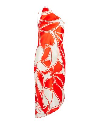 Sir. Ramona Printed Silk Midi Dress Size XS