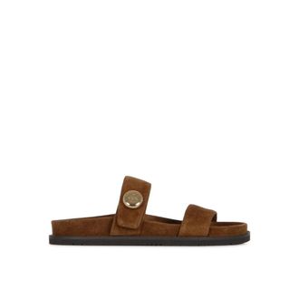 Tory Burch Tory Burch, Sliders, female, Brown, Size: 6 US Romy Sport Slide