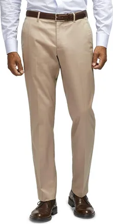 Bonobos Weekday Warrior Tailored Fit Stretch Pants in Wednesday Tan at Nordstrom, Size 32 X 32