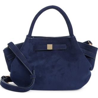 Urban Expression Faux Suede Crossbody Bag in Midnight at Nordstrom Rack