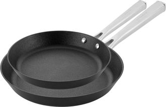 Scanpan 70th Anniversary 2 Piece Skillet Set, 8-Inch and 10.25-Inch