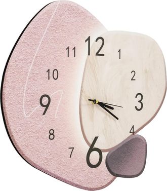 OEM Reloj De Pared, Dise&ntilde;o Moderno, Movimiento De Cuarzo, Rosa