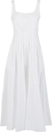Max Mara Feltre Dress - Dames - Casual kleedjes - Wit - S - Kleedjes