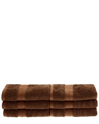 Superior Solid 6Pc Hand Bamboo Towel Set