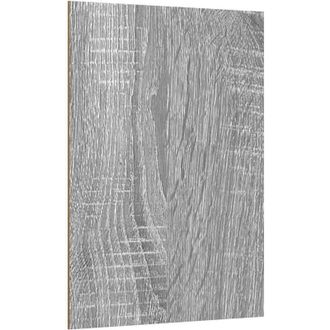 vidaXL Paneles Decorativos 50 Pcs Gris Sonoma 30 X 42 X 0.27 Cm Vidaxl
