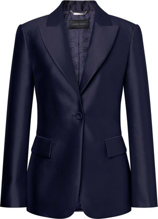 Alberta Ferretti Blazer Mikado - Blu
