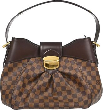 Louis Vuitton Sistina Damier Brown Canvas Handbag (Pre-Owned)