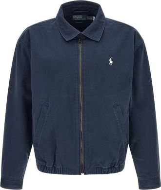 Polo Ralph Lauren Big Bayport Jacket - Heren - Zomerjassen - Blauw - L - Katoen - Jassen