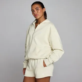 MyProtein Sudadera con capucha y cremallera Basics para mujer de MP - Polvo del desierto - XS