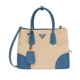 Prada unisex, Pre-owned, Beige, Maat: ONE Size Leer