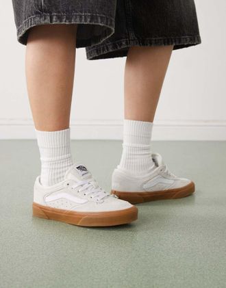 Vans Rowley Classic - Sneakers bianco sporco con suola in gomma