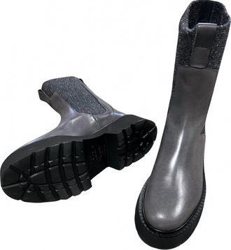 Homers Womens Row Boot In Grey
