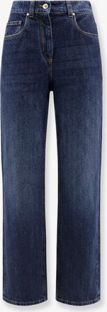 Brunello Cucinelli Jeans The Wide Barrel -Full Lenght - BRUNELLO CUCINELLI - gender_Woman
