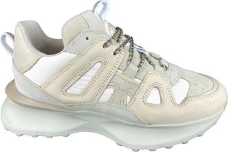 Toral Shoes Race Sportschoenen - Dames - Sneakers - Beige - 37 EU - Leer - Schoenen