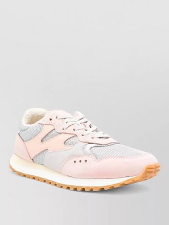 Woolrich gravel sneakers mesh panels round toe