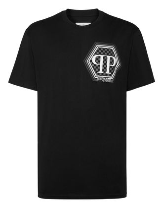 Philipp Plein T-Shirt Ronde Hals Hexagon