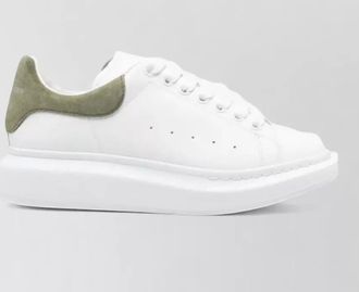 Alexander McQueen leather oversized low-top sneakers