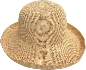 MARCUS ADLER Raffia Crusier Hat