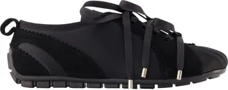 Simone Rocha Schoenen, Dames, Zwart, 36 EU, Leer, Ballerina Grip Trainer