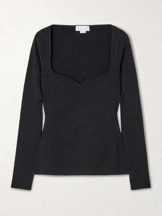 Stella McCartney Top In Maglia - Nero